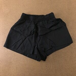 H&M Divided Women's Size 2 Black High Waisted Wide-Cut Shorts New